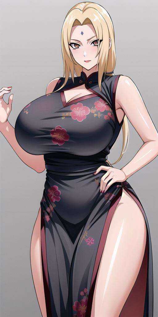 <lora:Senju_TsunadeV3:0.7> senju_tsunade, huge_breasts, china_dress, masterpiece, best quality, detailed face, detailed eyes, highres,