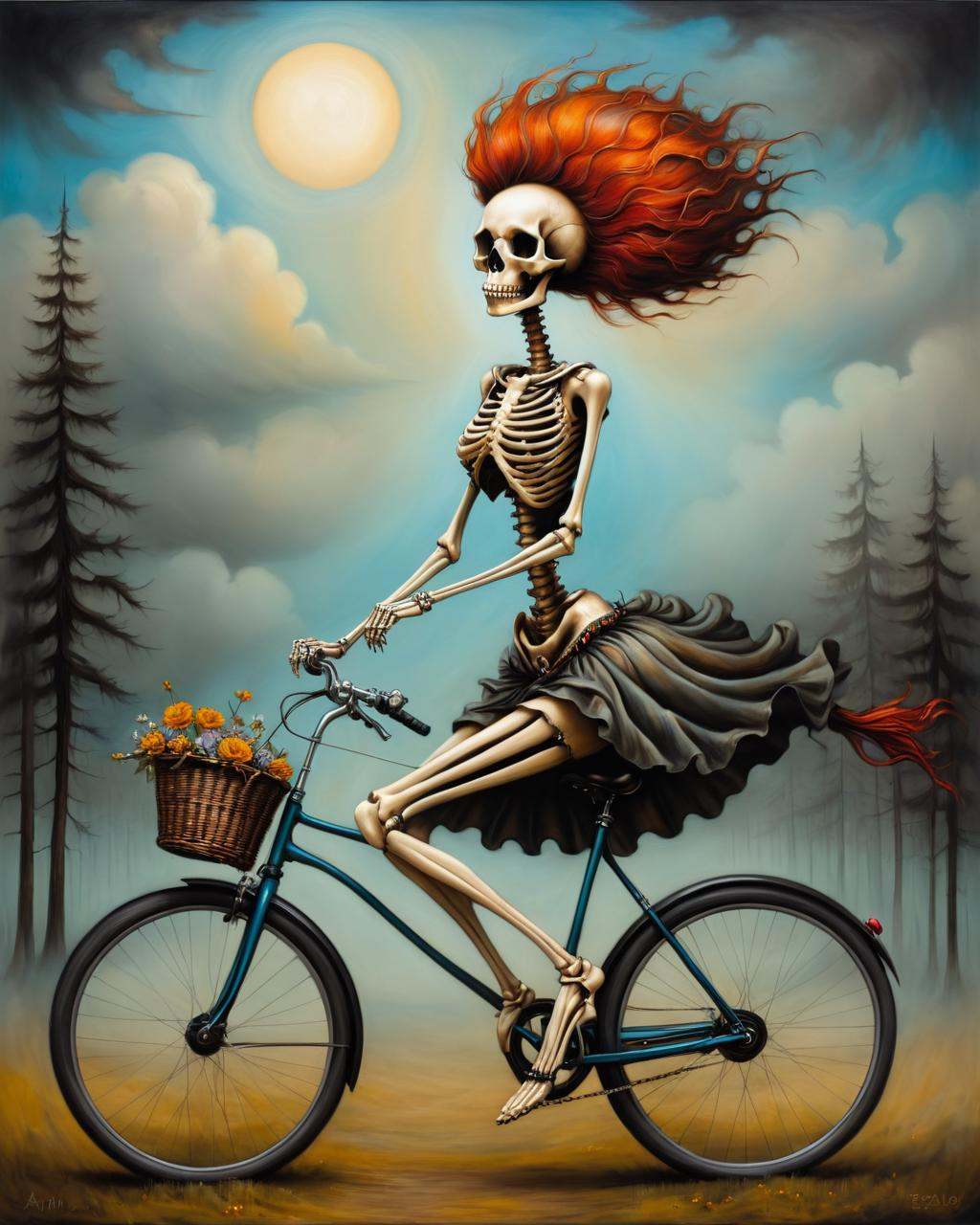 Dreamscape in the style of esao andrews,  esao andrews style,  esao andrews art on Tensor.Art