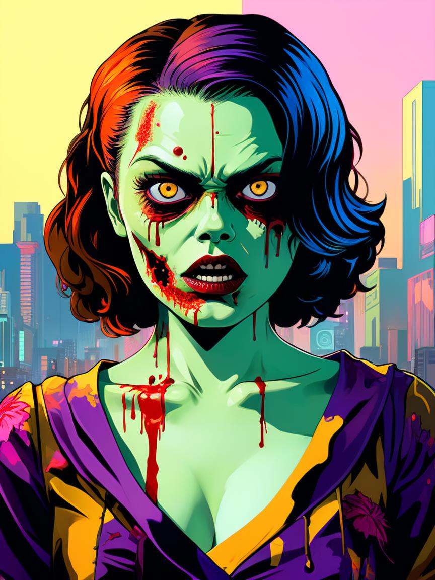 GTA-style artwork digital art,  intricate background, on Tensor.Art