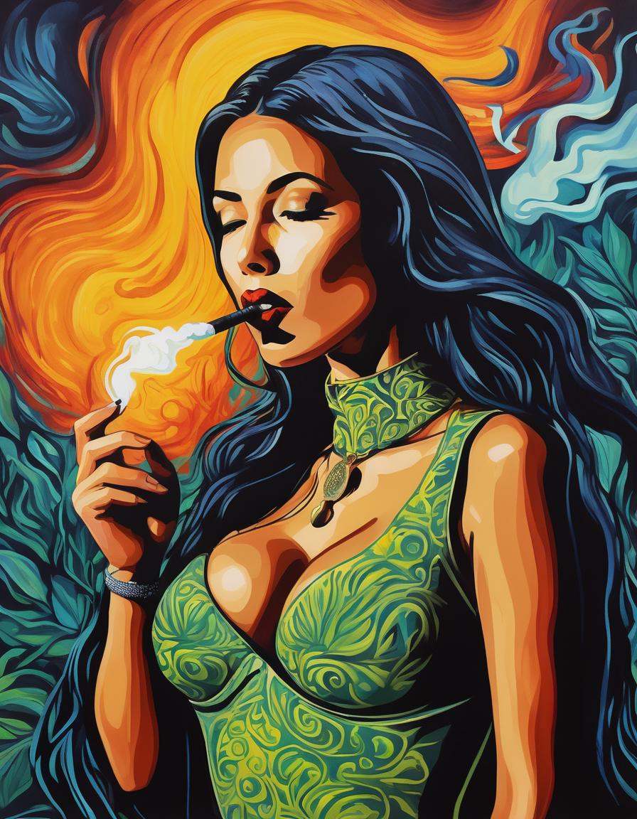 breathtaking in the style of Edvard Munch,  Edvard Munch style,  Edvard Munch art on Tensor.Art
