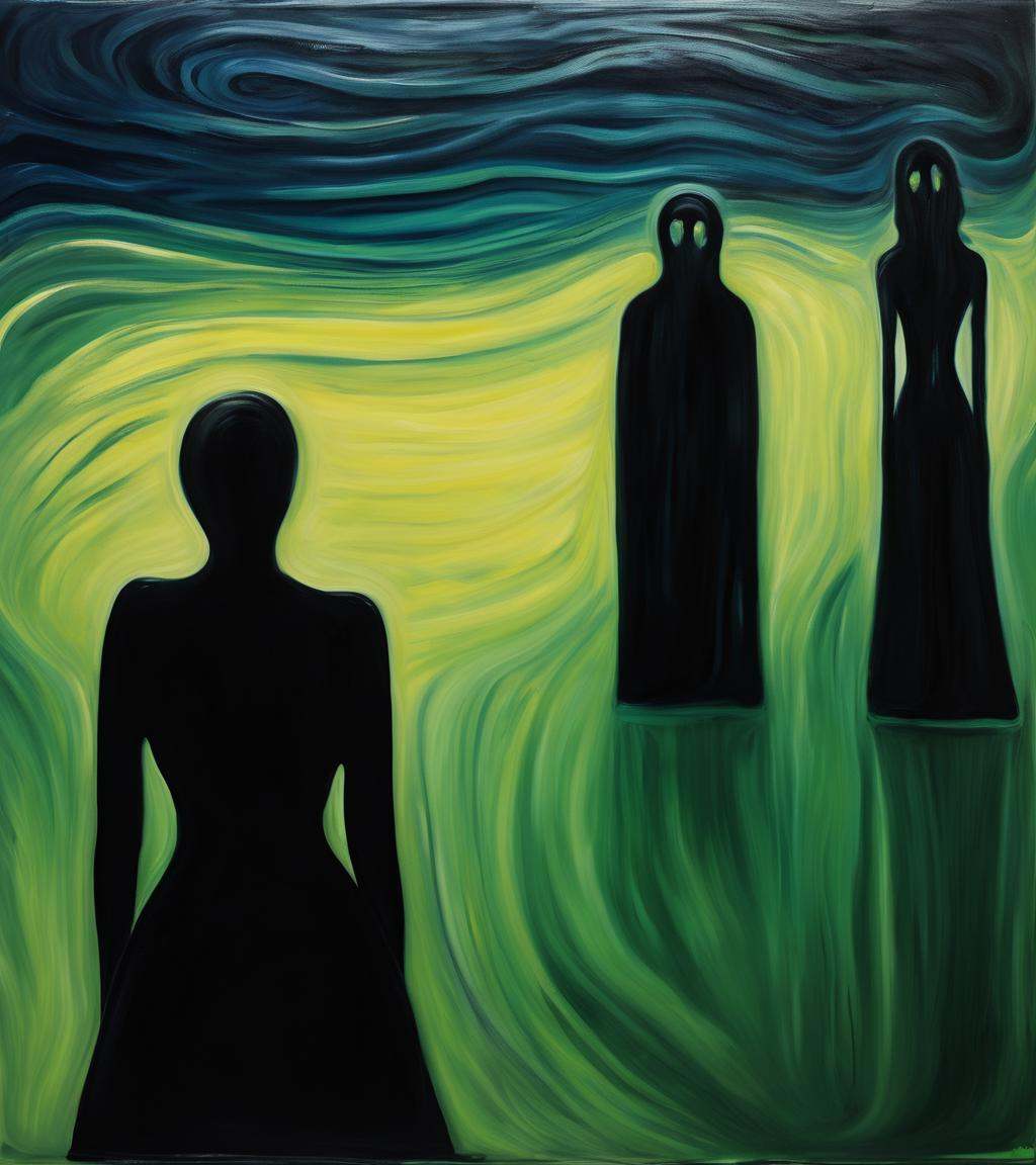 breathtaking in the style of Edvard Munch,  Edvard Munch style,  Edvard Munch art on Tensor.Art