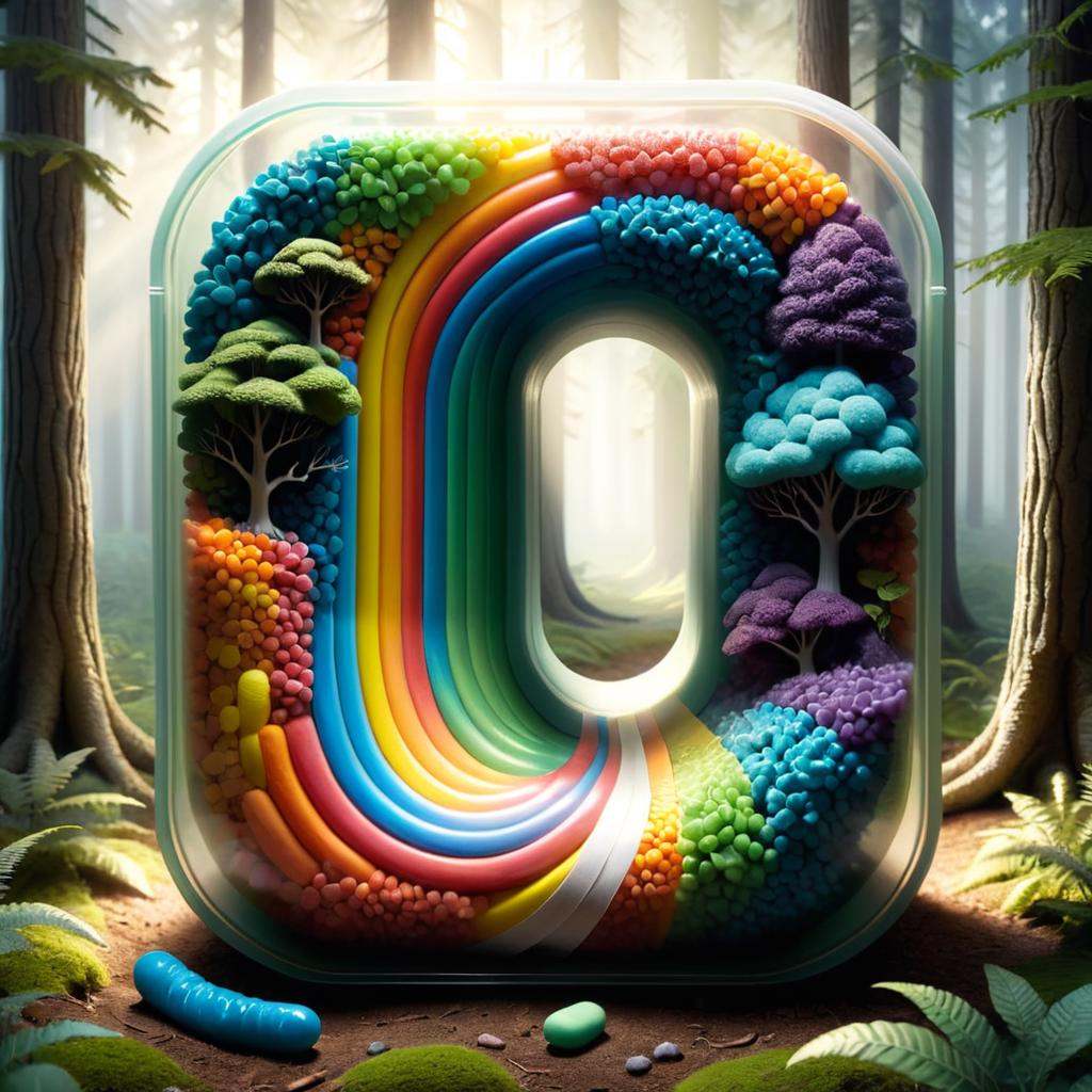 Surrealist art of there is a picture of a piece of art with a lot of stones,  detailed digital 3d art,  creative book cove...