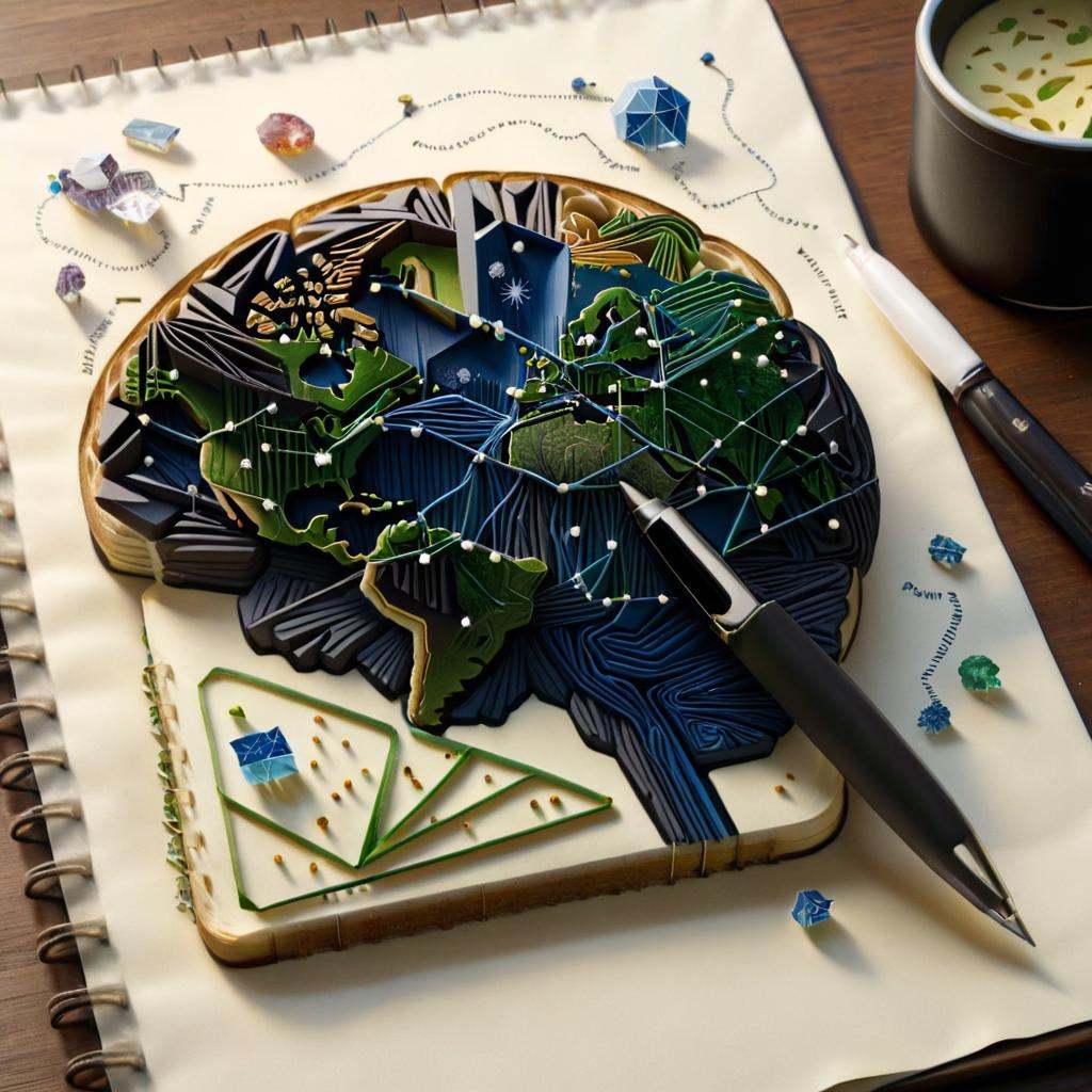 concept art [X] [B] sandwich with a map of the world on it,  amazing food illustration,  food art on Tensor.Art
