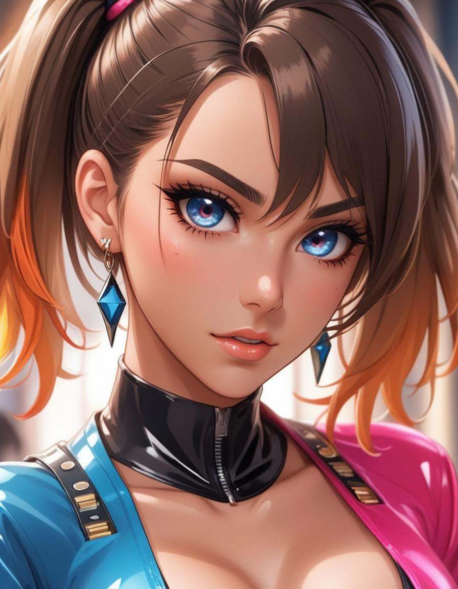 anime artwork a close portrait photography of a woman ,  , on Tensor.Art