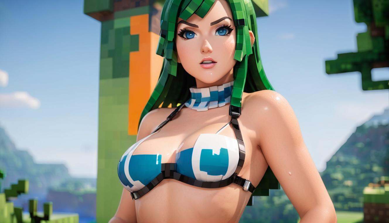anime artwork close up portrait of a woman in sexy latex with corset,  cumshot on face,  cumshots on Tensor.Art