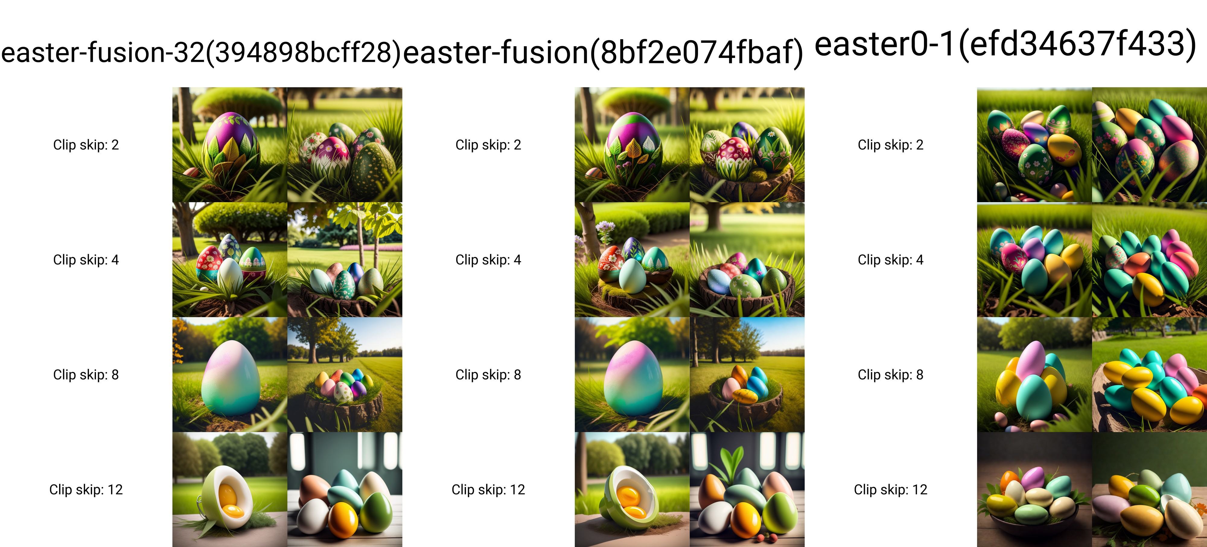 a group of colorful eggs sitting on top of a green field of grass with a decorative design on them,  artist_name,  blurry...