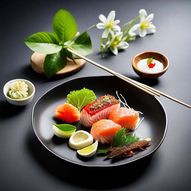 quality a photography 4 blossoms,  meat,  k chopsticks on Tensor.Art