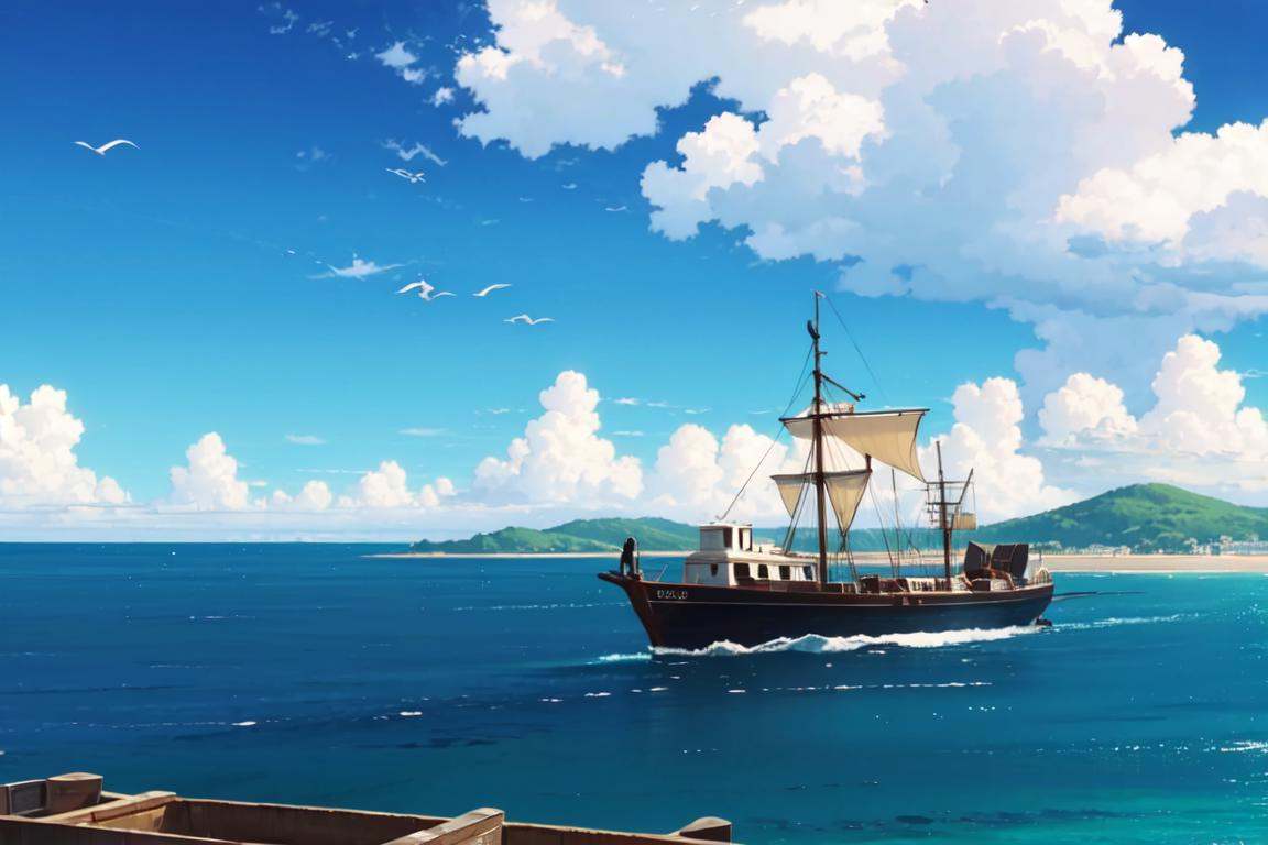 zcshinkai\(\style\),  sea,  cloud by Dystopia world on Tensor.Art