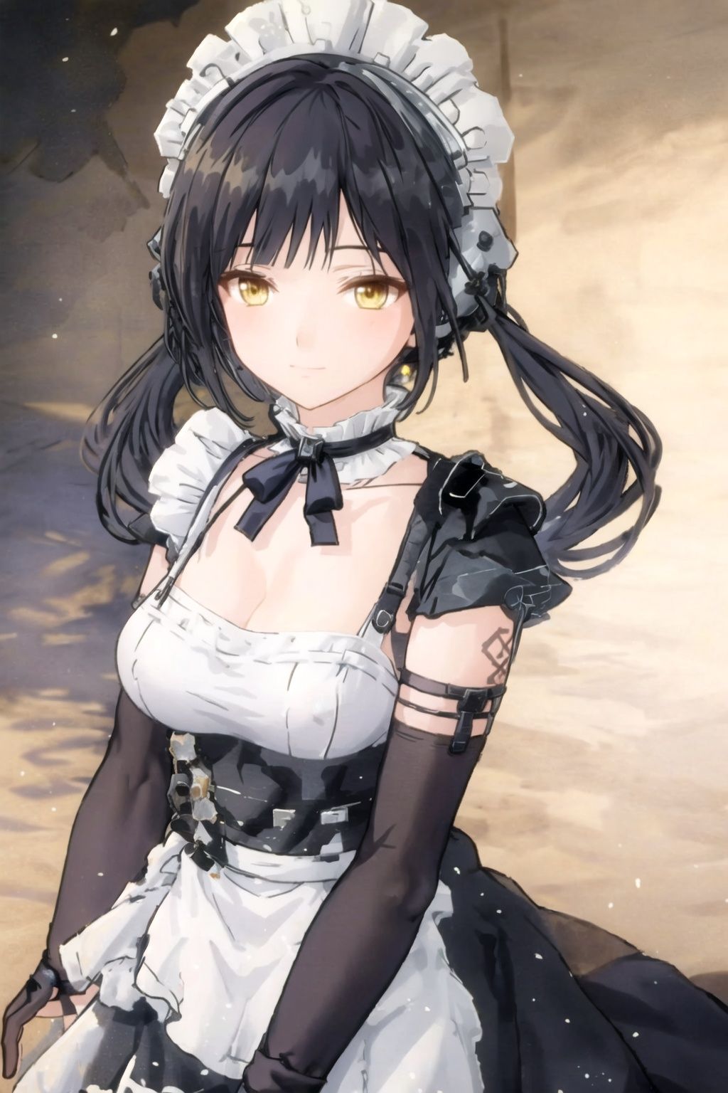 1girl,  black hair,  solo on Tensor.Art