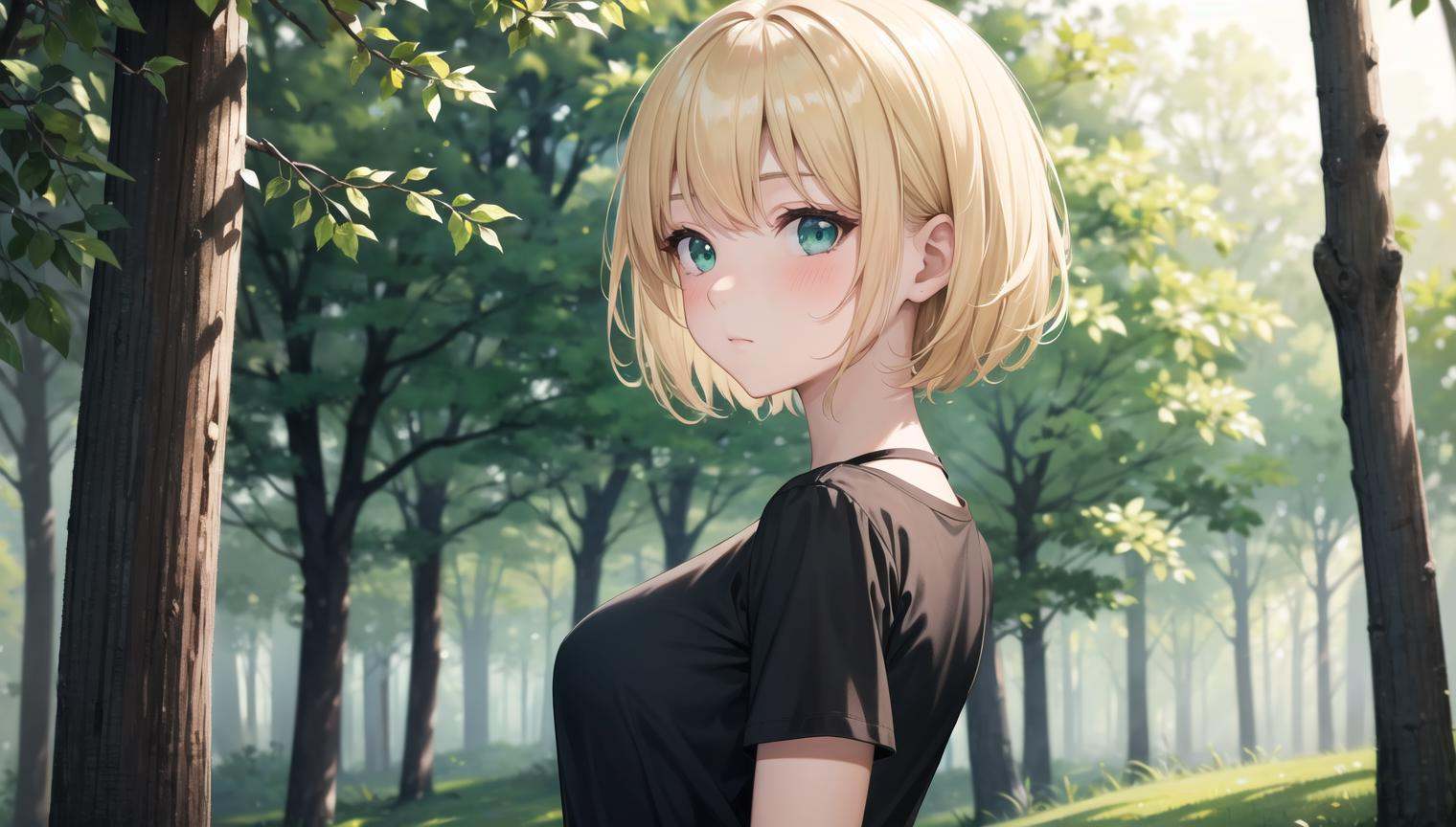 1girl,  bangs,  blonde_hair by ishiwatafox117 on Tensor.Art