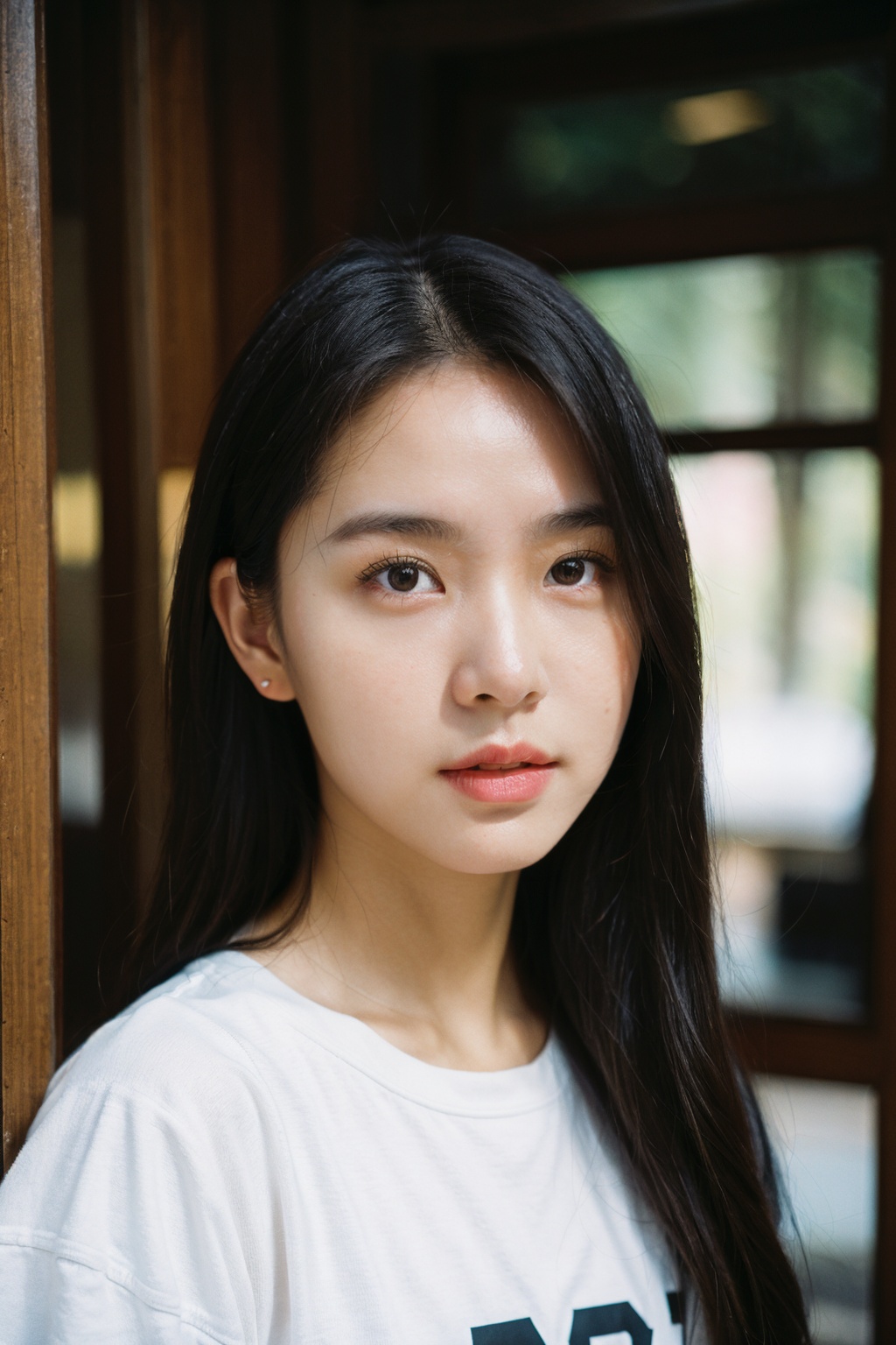 RAW photo,  a portrait photo of girl in casual clothes,  natural skin on Tensor.Art
