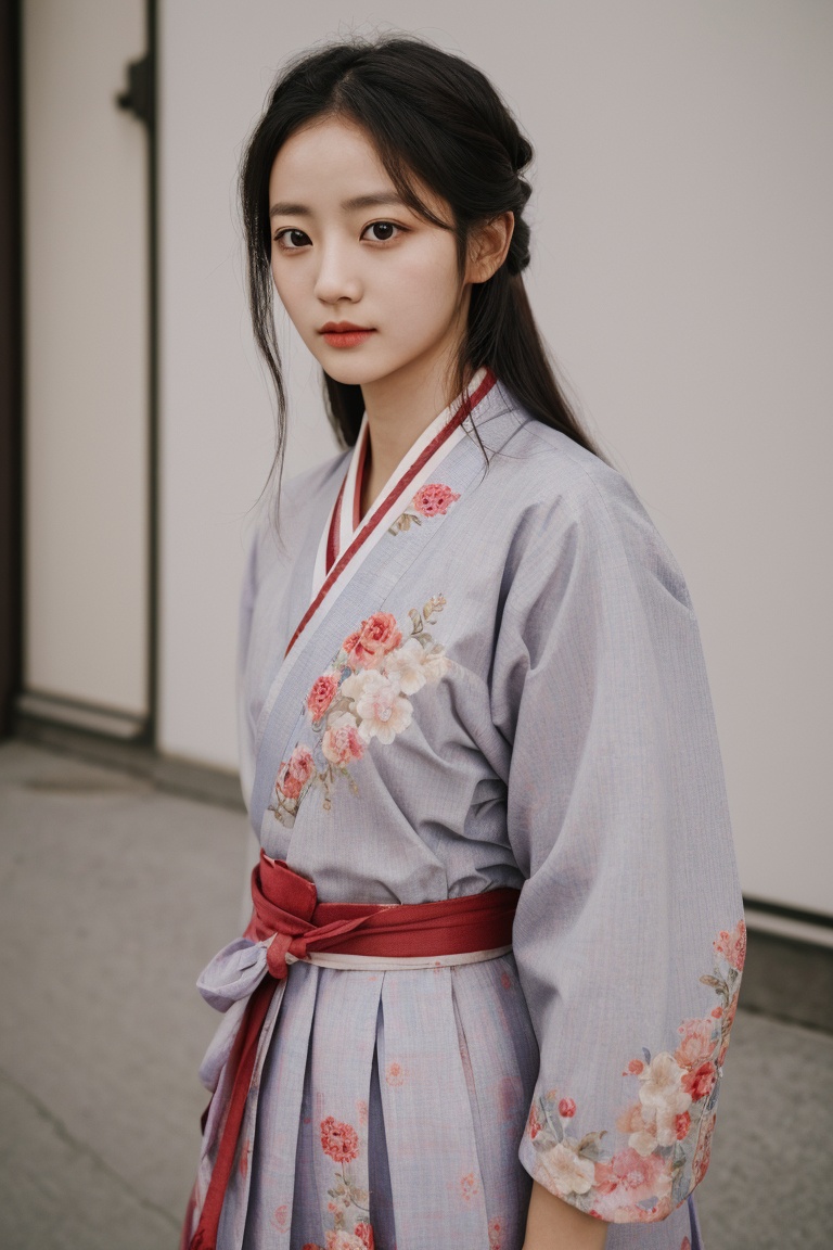 1girl,  portrait of a girl,  street on Tensor.Art