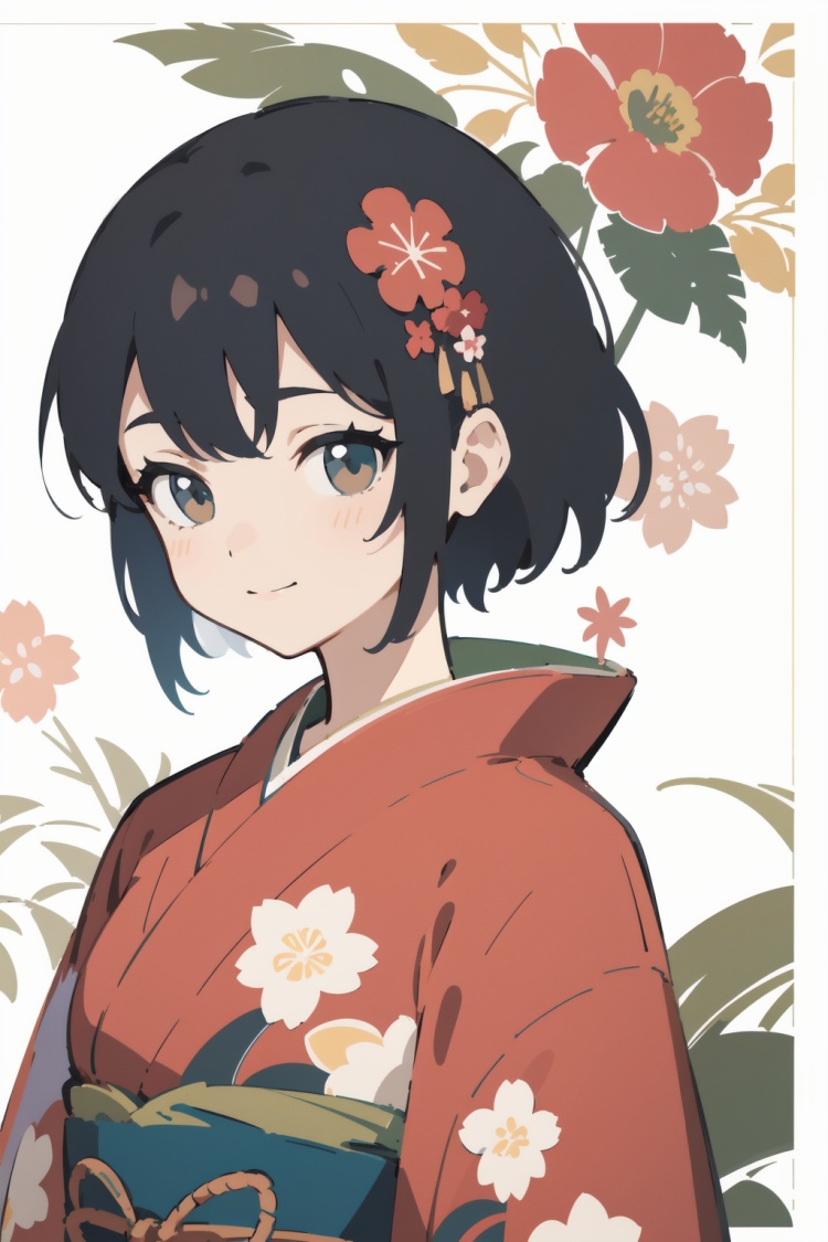 Tsubaki flat by JK-FF on Tensor.Art