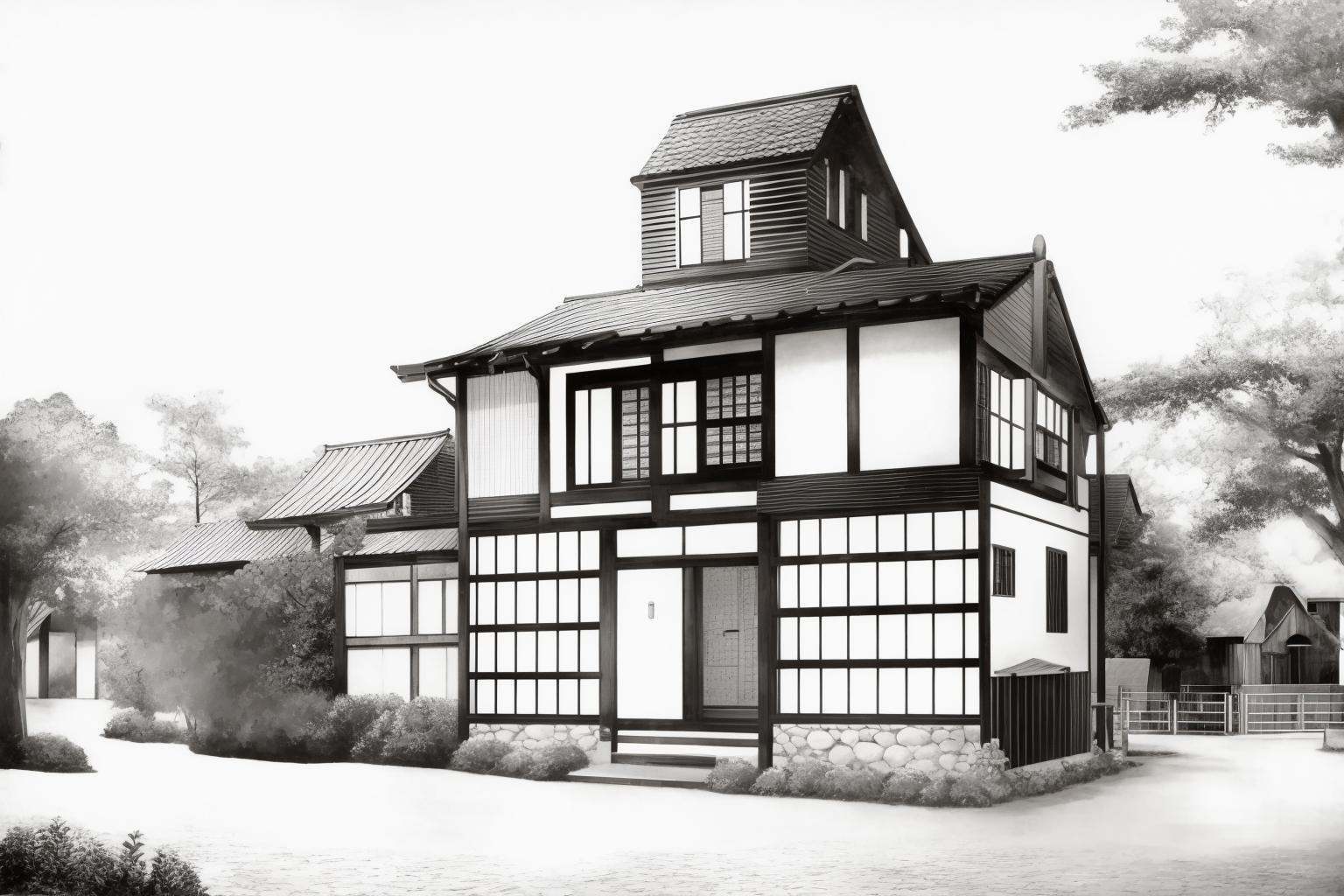 teruokakuta,  monochrome,  no_human by SysDeep on Tensor.Art