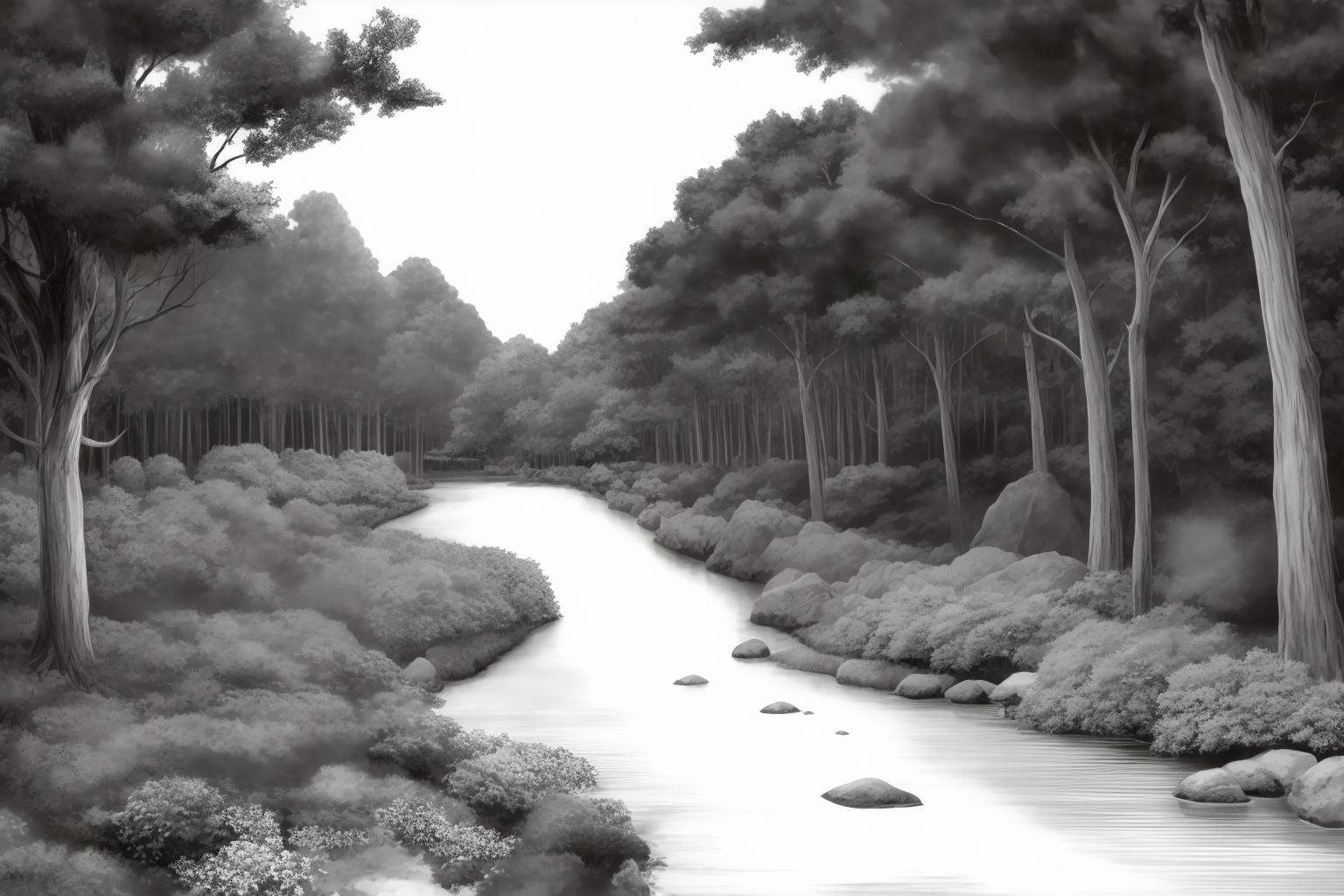 teruokakuta,  monochrome,  no_human by SysDeep on Tensor.Art