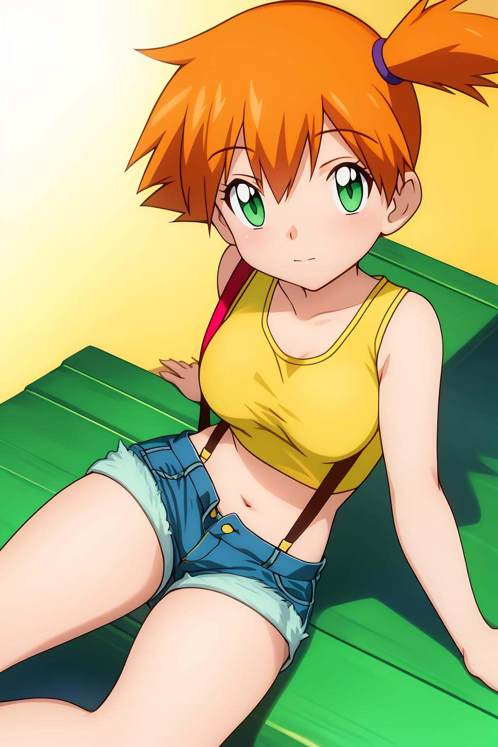 misty,  1girl,  breasts by SysDeep on Tensor.Art