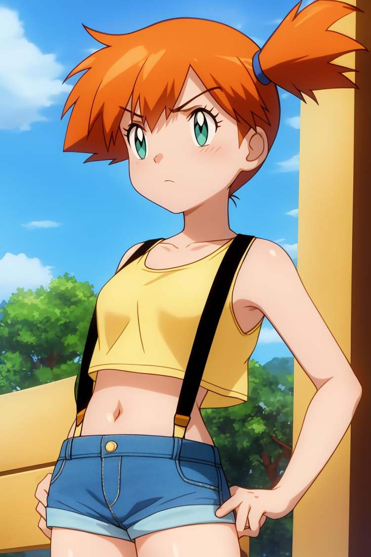 Retro Misty - Pokemon [Commission] by SysDeep on Tensor.Art