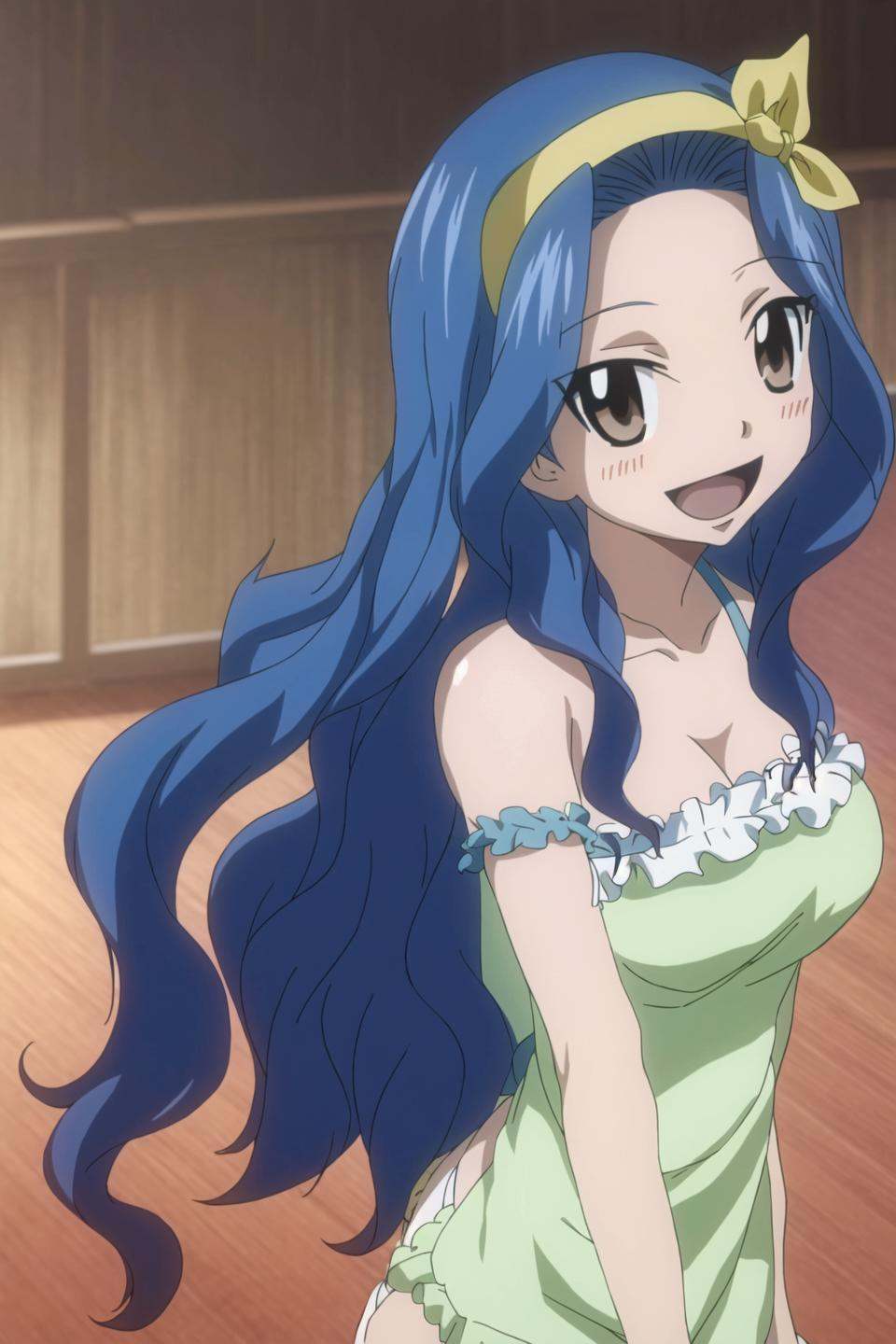 levy,  fairy tail,  anime art style by SysDeep on Tensor.Art