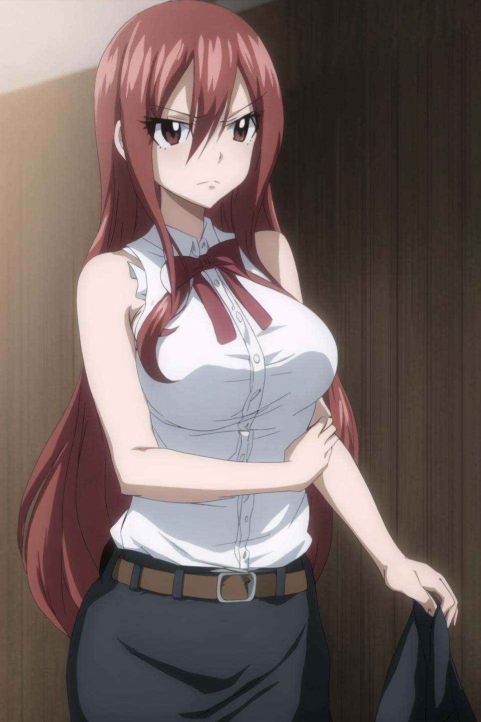erza,  fairy tail,  anime art style by SysDeep on Tensor.Art