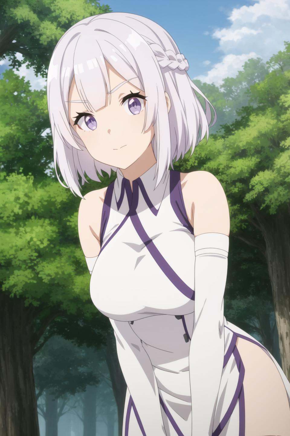 Hakuren,  anime art style,  1girl on Tensor.Art