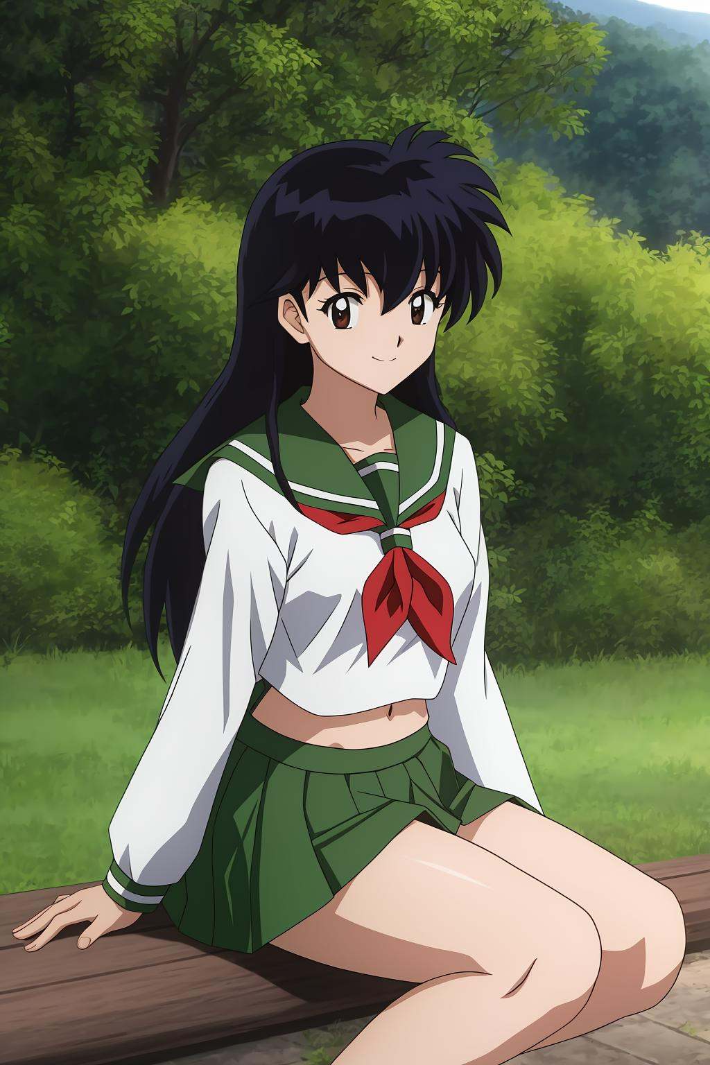 kagome,  1girl,  solo on Tensor.Art