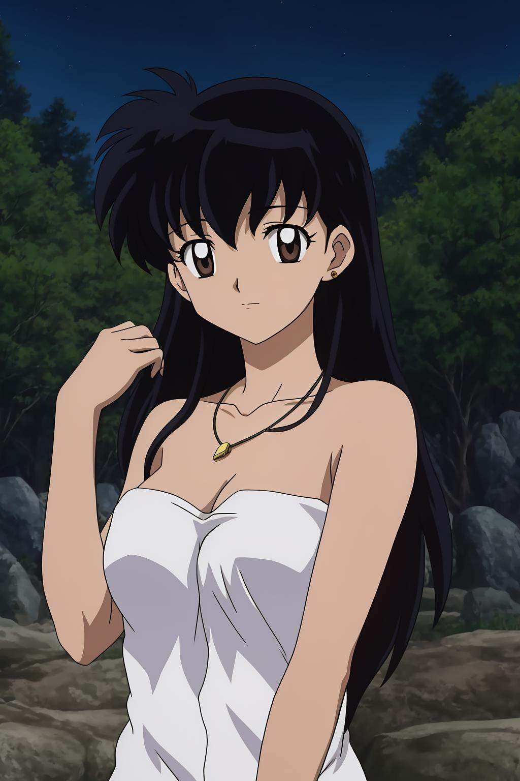 kagome,  1girl,  solo on Tensor.Art