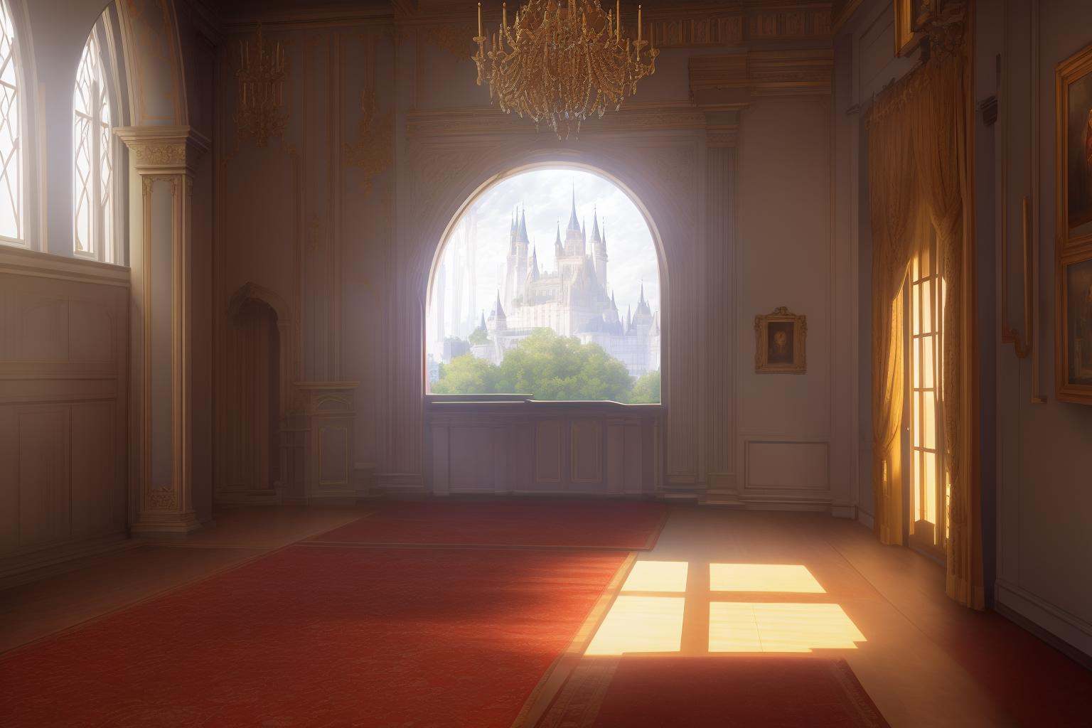 indoor,  castle on Tensor.Art