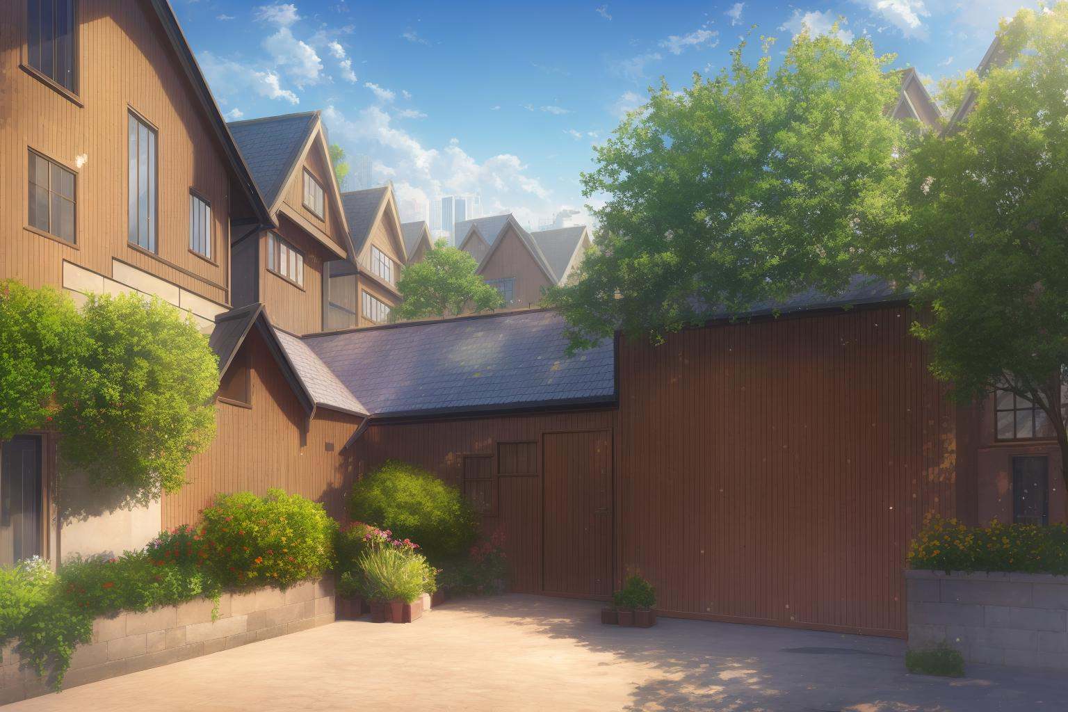 outdoors,  medival_city,  woden_houses on Tensor.Art
