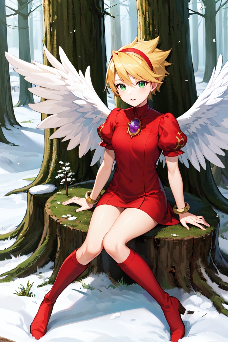 Nina ニーナ / Breath of Fire 3 by h_madoka on Tensor.Art
