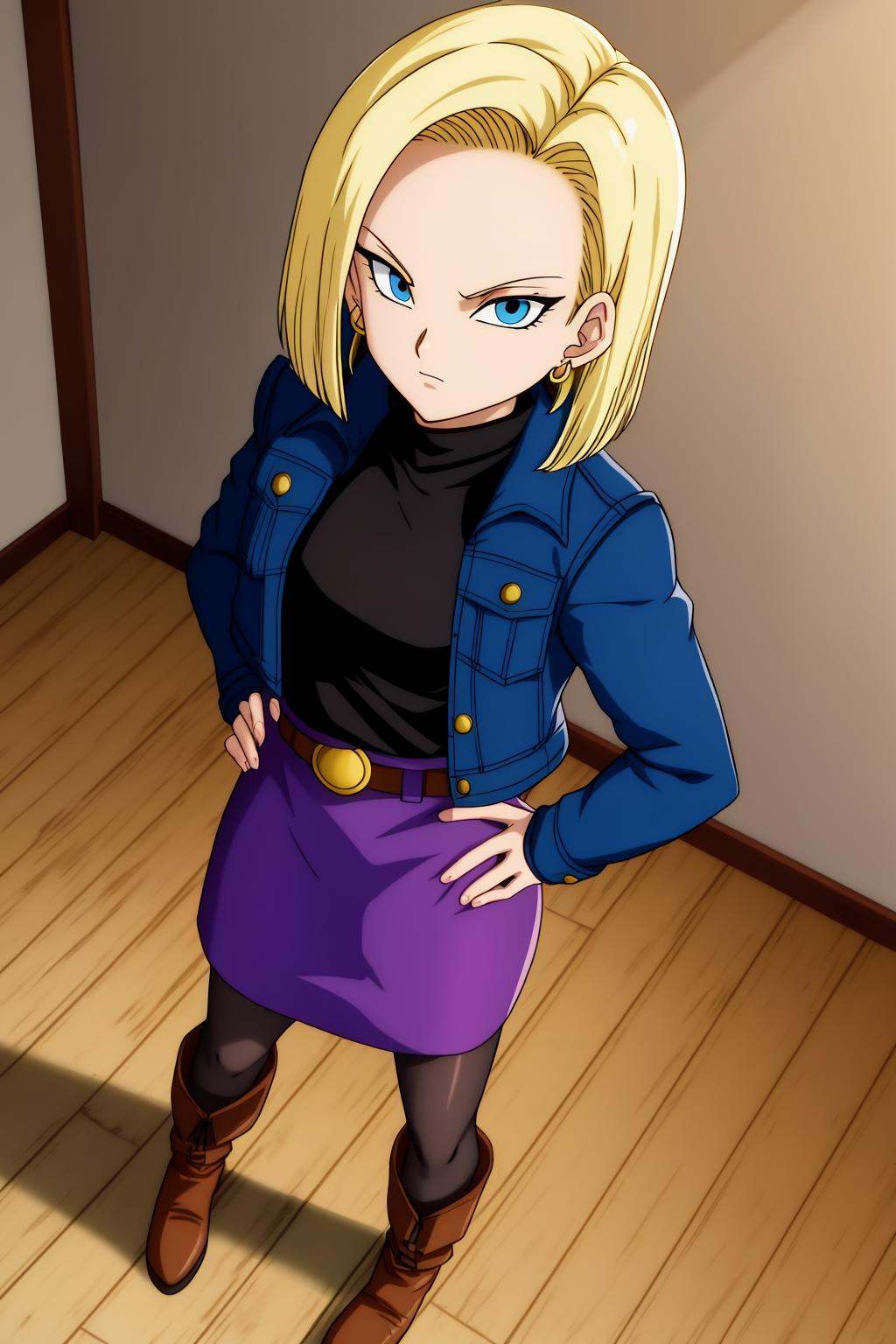 android18,  1girl,  solo on Tensor.Art