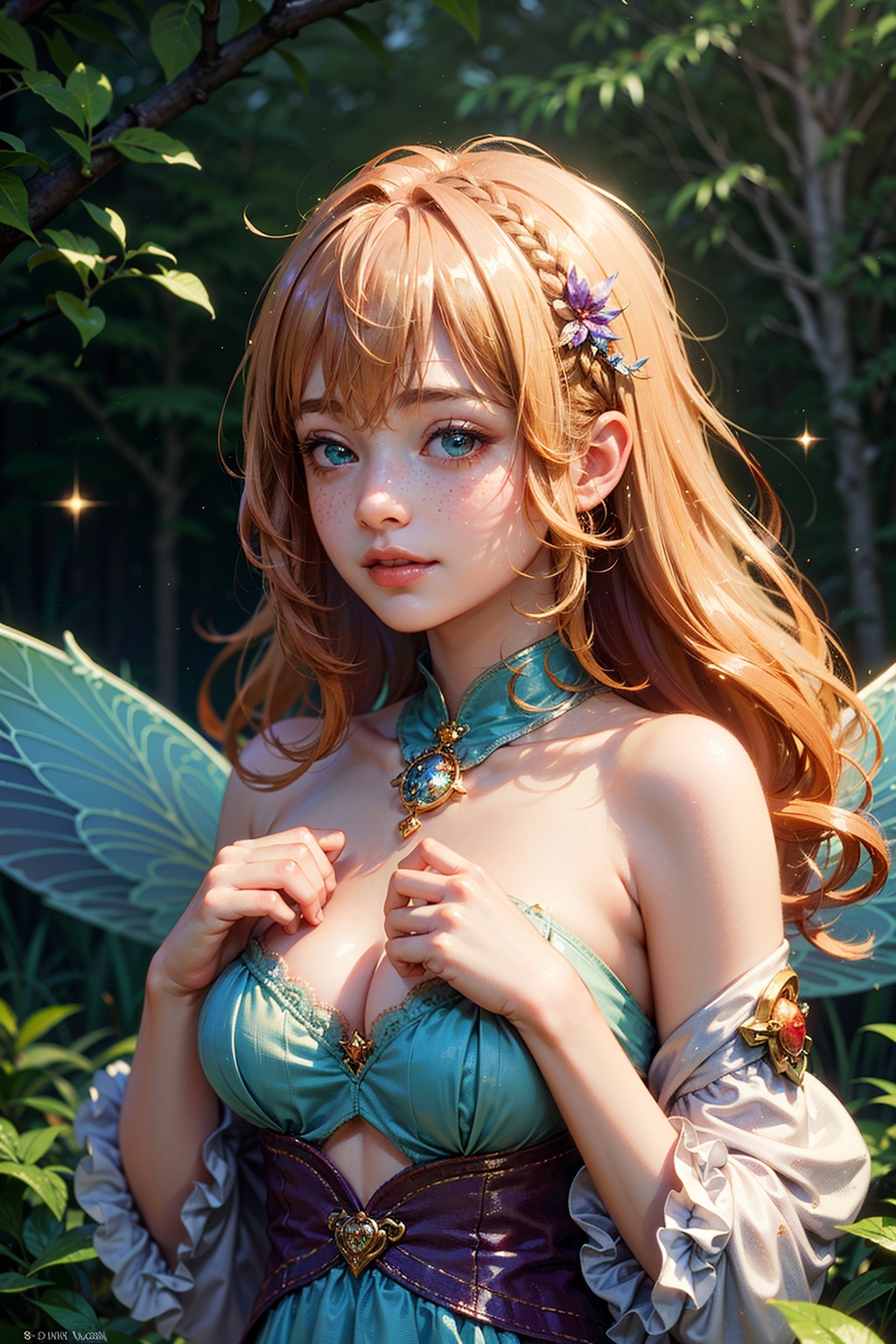 ultra-detailed,  cute girl portrait,  fantasy by Ai Art Vision on Tensor.Art