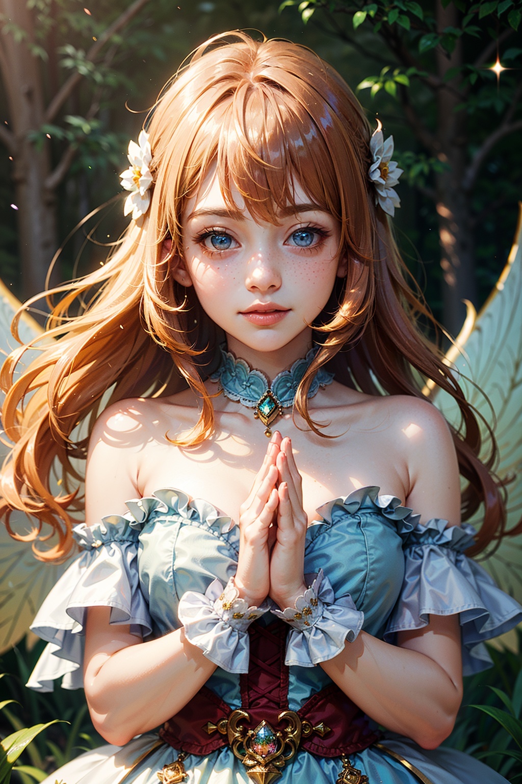 ultra-detailed,  cute girl portrait,  fantasy by Ai Art Vision on Tensor.Art