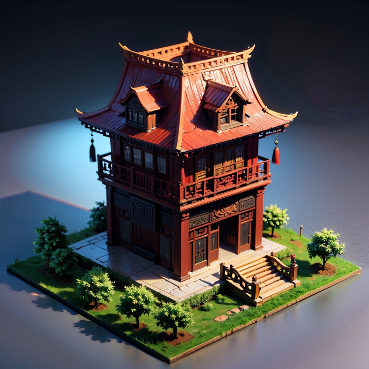 AiArtV - Isometric Style by Ai Art Vision on Tensor.Art