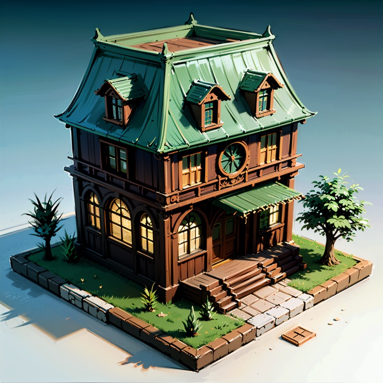 AiArtV - Isometric Style by Ai Art Vision on Tensor.Art
