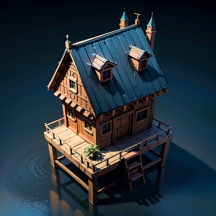 AiArtV - Isometric Style by Ai Art Vision on Tensor.Art