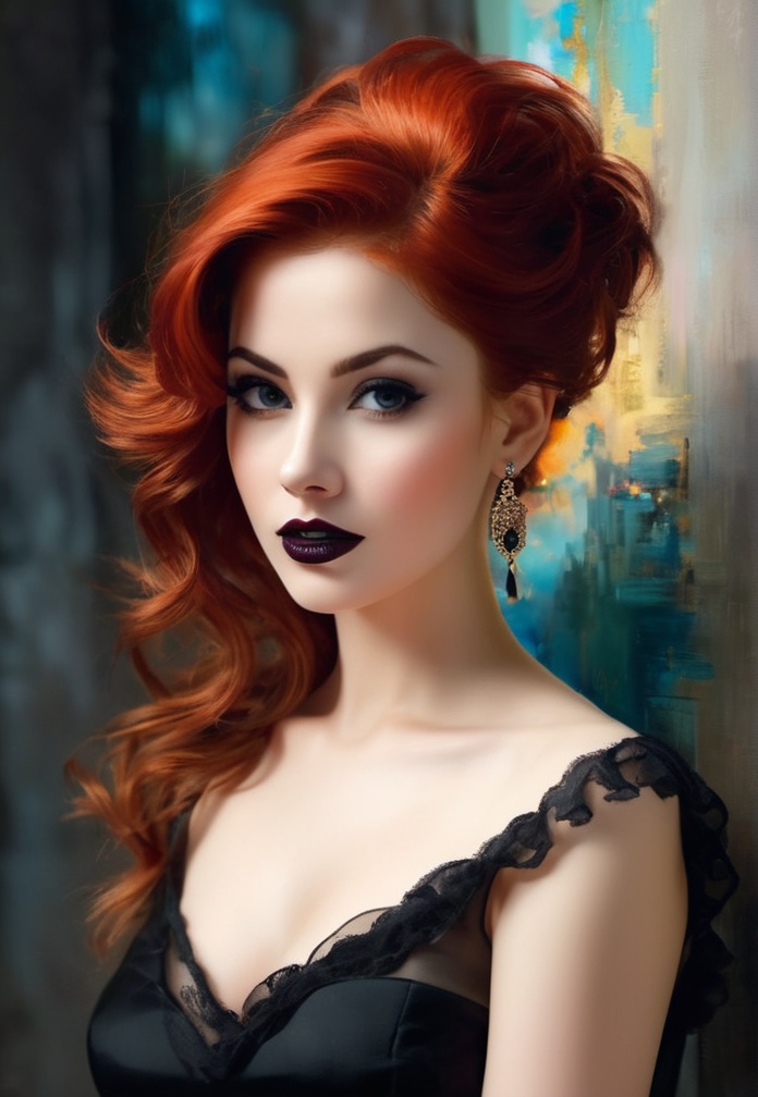 Portrait By Pino Daeni,  Vladimir Volegov,  Alberto Seveso on Tensor.Art