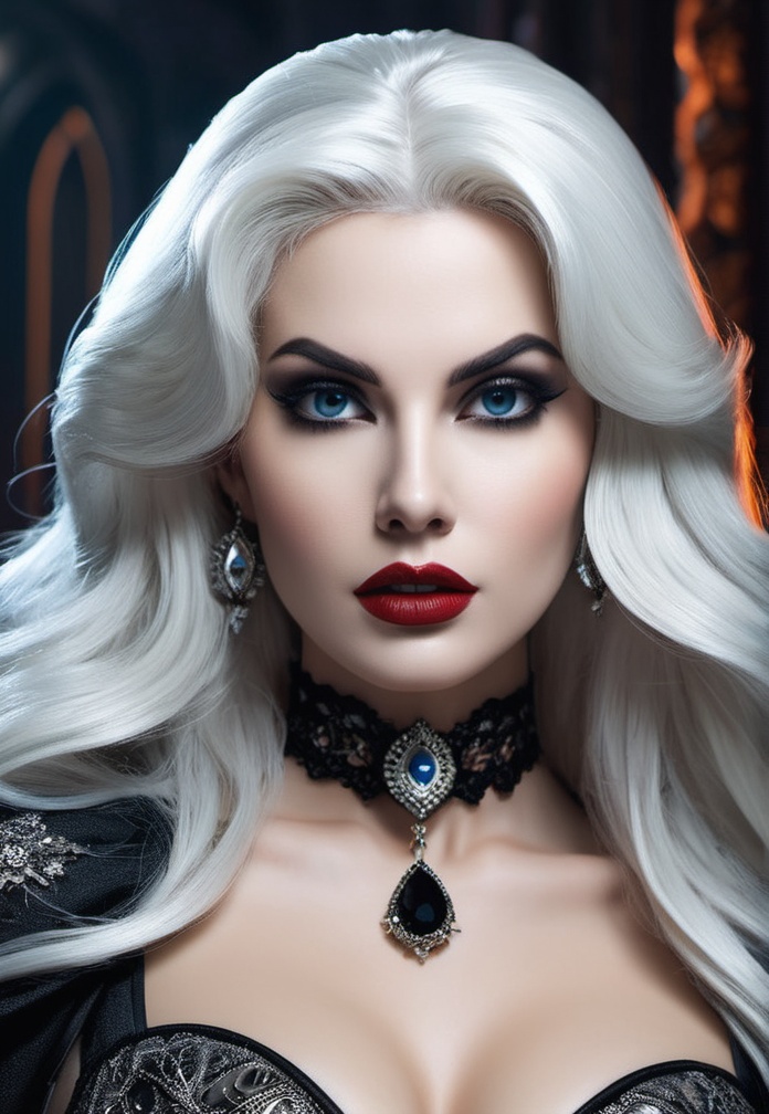 A true to life version of Lady Death from Cry For Dawn a creation of Joseph Michael Linsner a very beautiful Lady Death,...