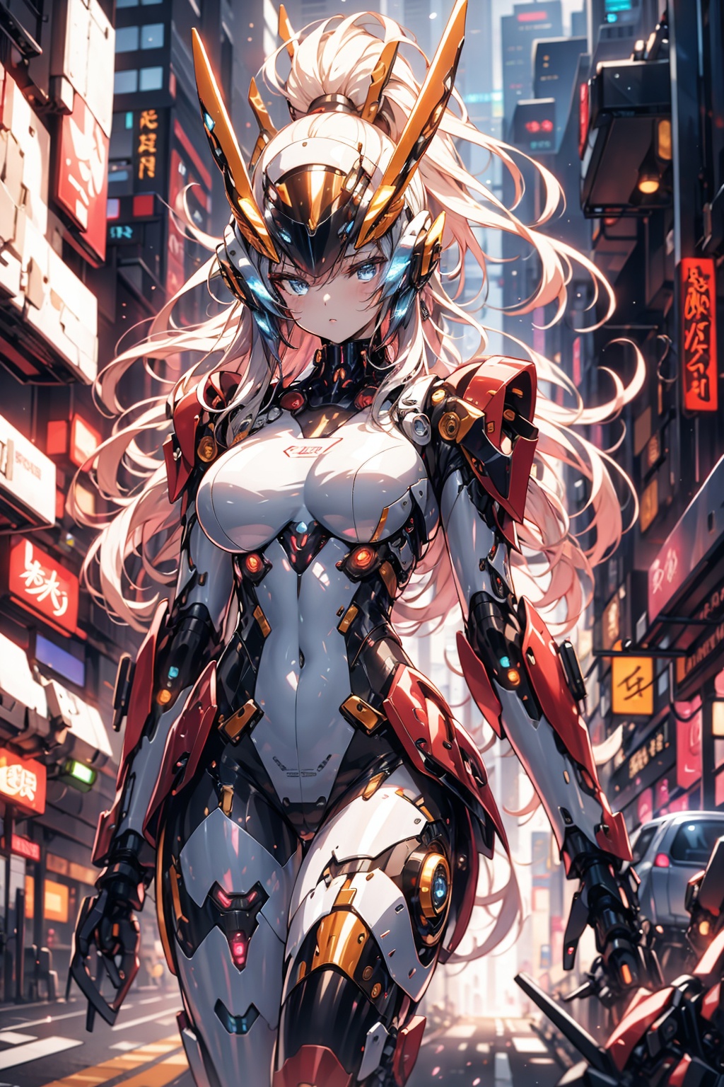 (masterpiece),  science fiction,  city on Tensor.Art