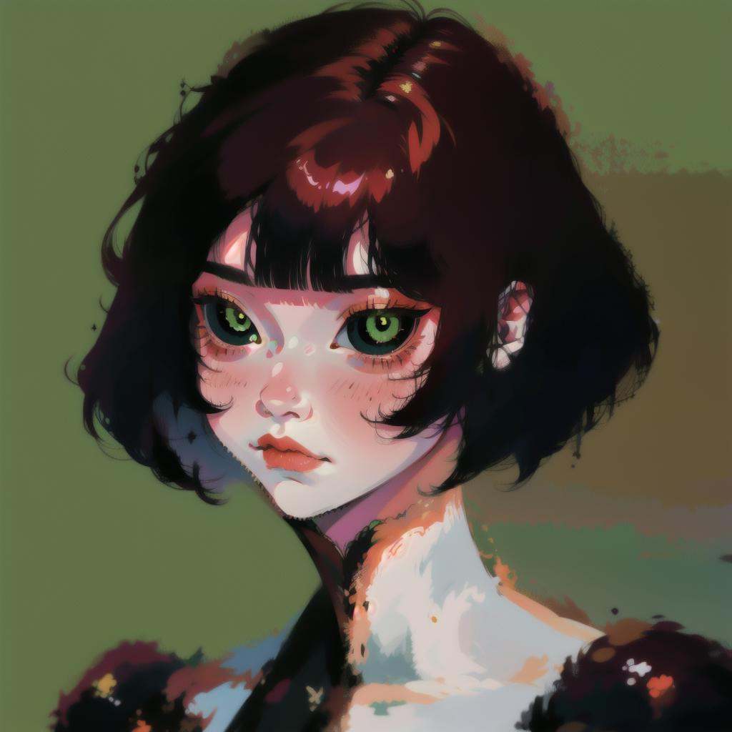 1girl,  simple background,  best quality on Tensor.Art