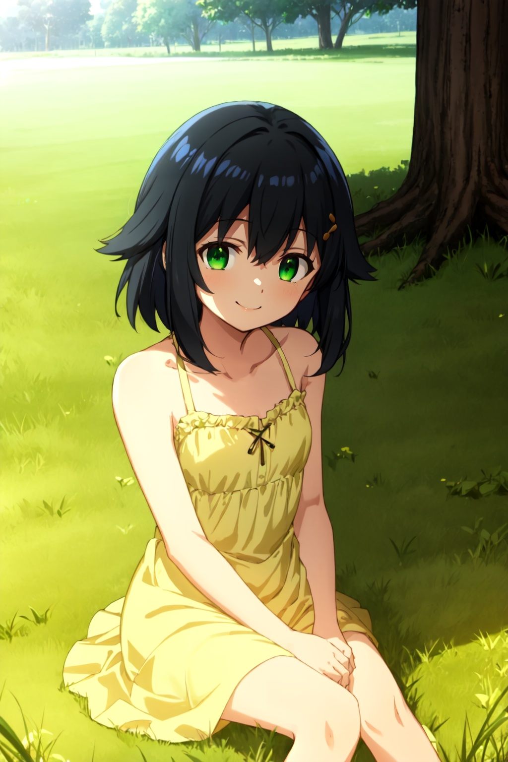 1girl,  solo,  hair flaps on Tensor.Art