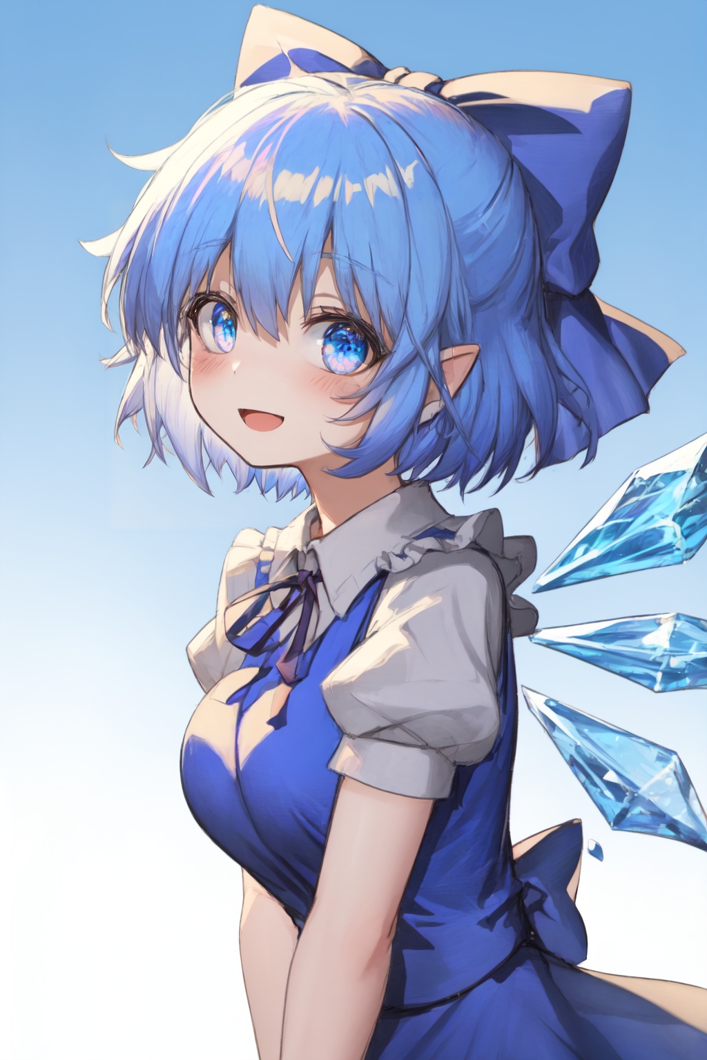 1girl,  cirno,  solo on Tensor.Art
