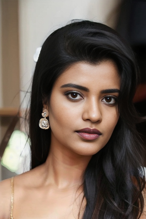 AishwaryaRajesh,  in wedding gown,  angry on Tensor.Art
