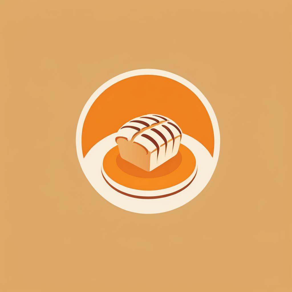 logo,  A logo for a bakery,  freshly baked bread on Tensor.Art