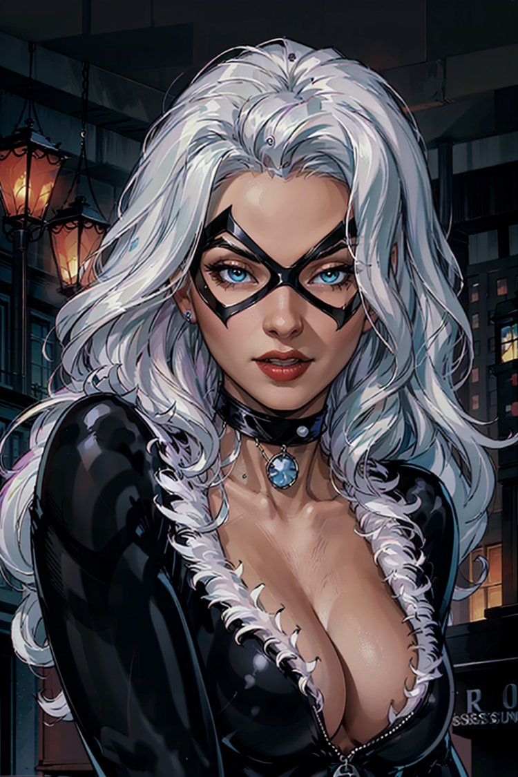 Black cat by Keith on Tensor.Art
