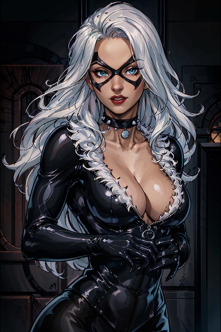 Black cat by Keith on Tensor.Art