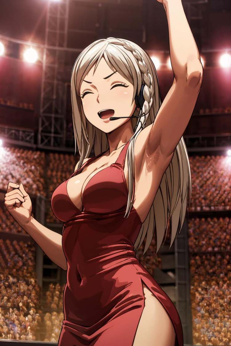 Katahara Sayaka - Anime Character - Kengan Ashura by Pishugar on Tensor.Art