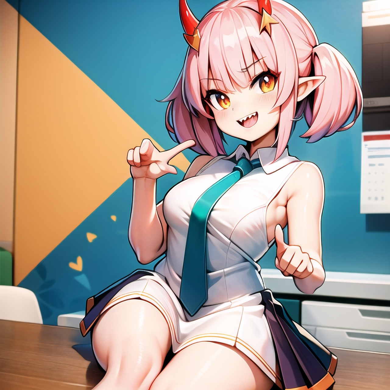 momoka,  halo,  short twintails on Tensor.Art