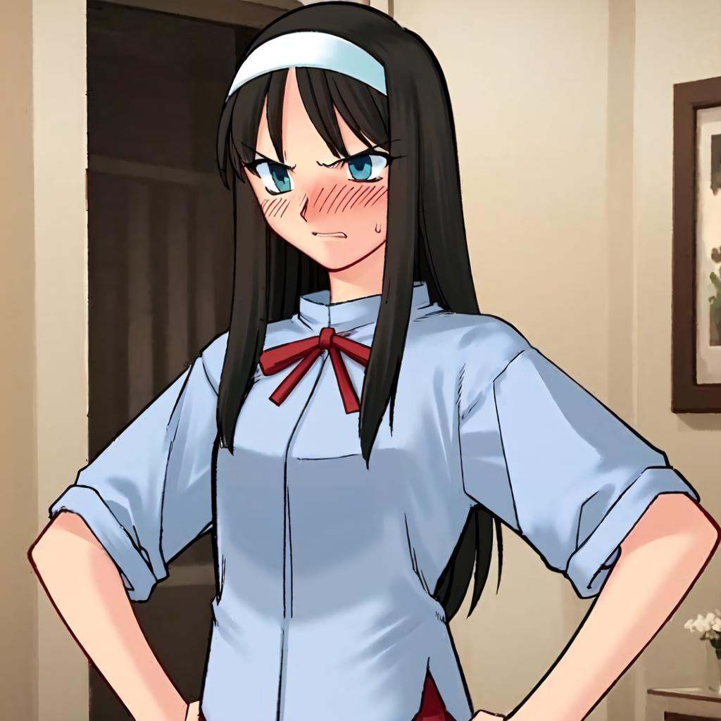 solo,  Akiha,  black hair on Tensor.Art