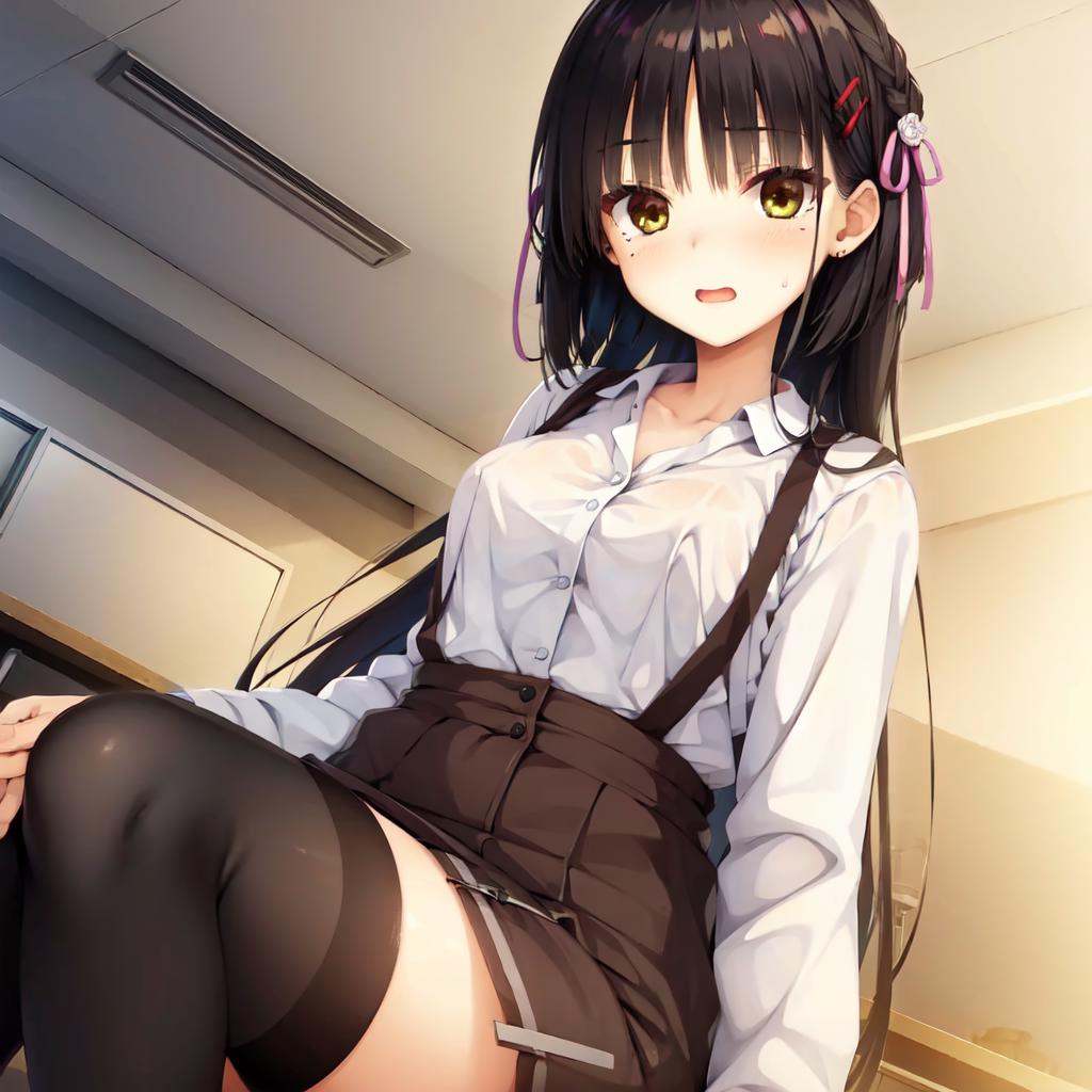 solo,  Natsume,  black hair on Tensor.Art