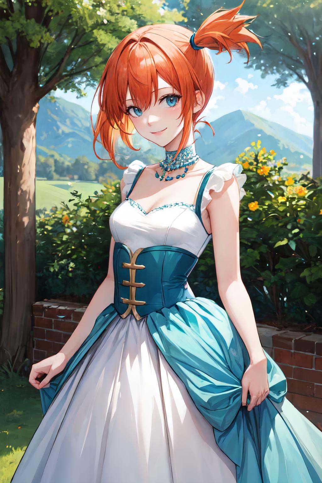 misty pokemon,  orange hair,  1girl on Tensor.Art